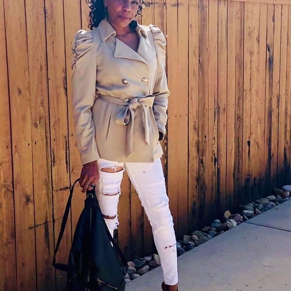 Forever 21 military style jacket woman’s size medium - Picture 13 of 13